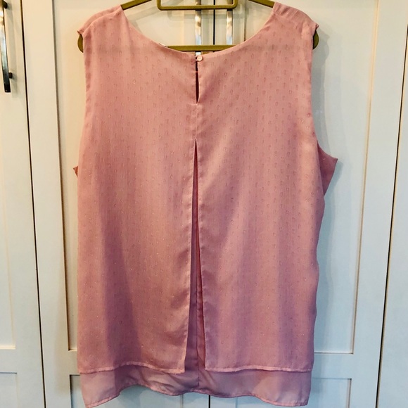 Womans 2x pink tank top - Picture 3 of 4